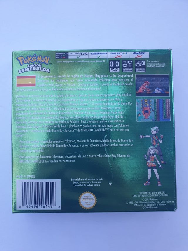 Pokémon Esmeralda para Game Boy Advance