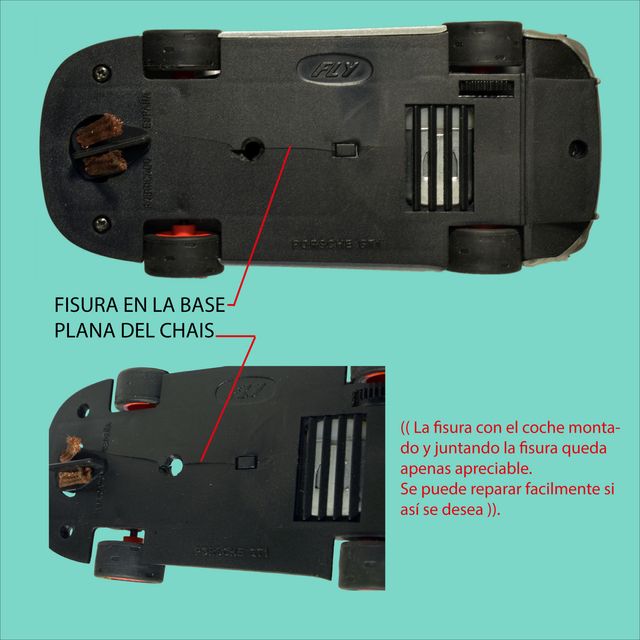 SLOT FLY. PORSCHE 911 GT1 SILVERSTONE