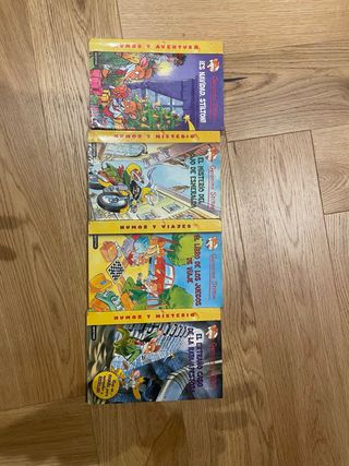 4 libros Geronimo Stilton 