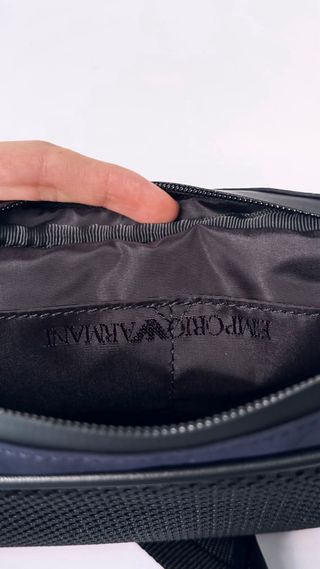 EMPORIO ARMANI Riñonera de nailon ORIGINAL 