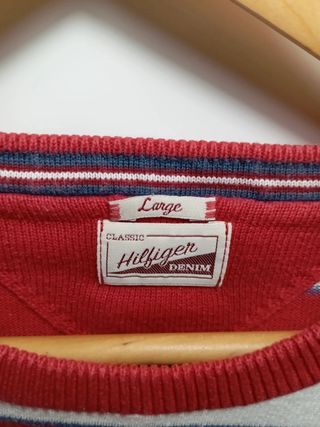 Jersey Tommy Hilfiger Classic Denim Embroidered L