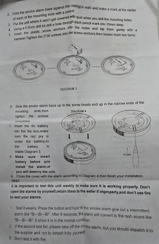 Detector de humo Salki