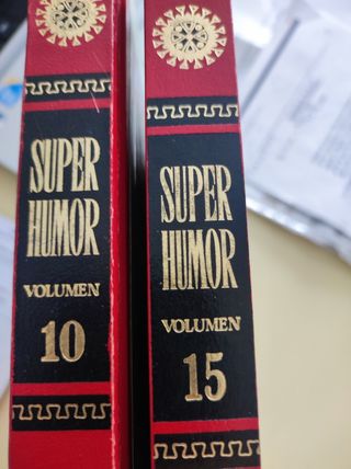 Súper Humor 10 y 15 tapa dura Ideal regalo navidad
