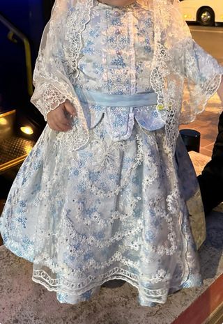 Traje de fallera niña