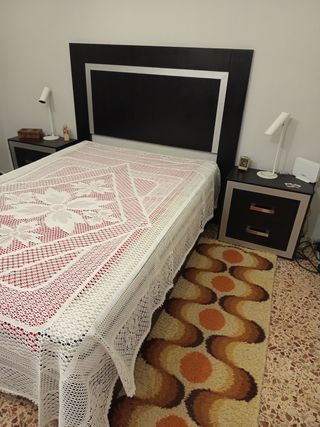 Colcha ganchillo para cama de matrimonio