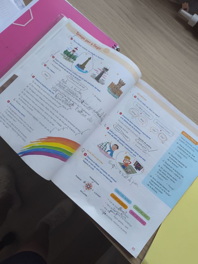 Llengua valenciana segon trimestre