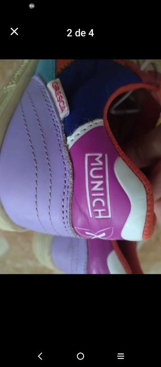 Zapatillas Munich T38
