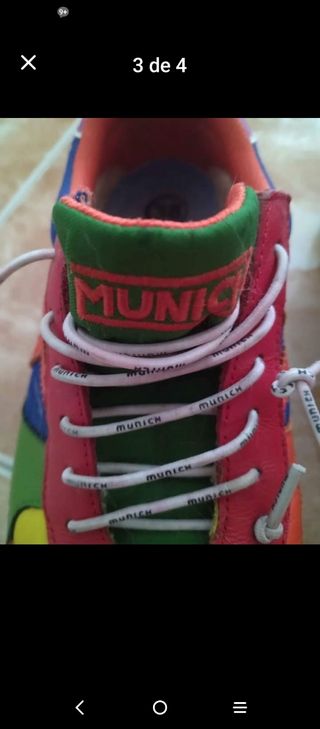 Zapatillas Munich T38