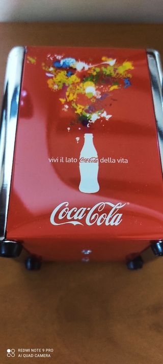 Porta tovaglioli Coca cola...