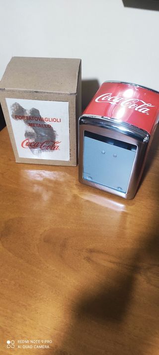 Porta tovaglioli Coca cola...