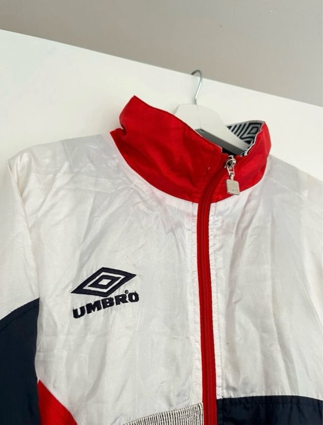 90s UMBRO Track Jacket Vintage Embroidered Y2K