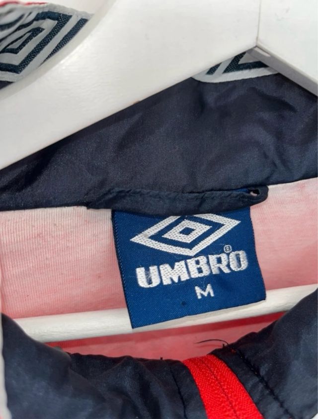 90s UMBRO Track Jacket Vintage Embroidered Y2K