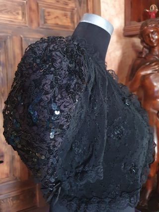 Bolero Flamenca ,manga farol.