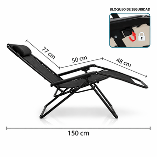 Tumbona Plegable Solo 29,99€