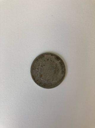 Moneda de 1 peseta del Rey Constantino