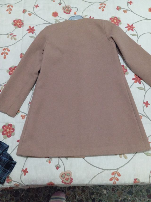 Abrigo niña paño