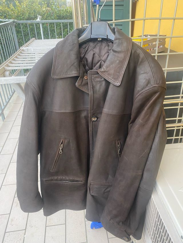 Giaccone uomo in  vera pelle