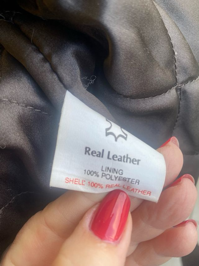 Giaccone uomo in  vera pelle