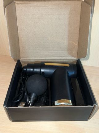 Pistola de Masaje 4 cabezales
