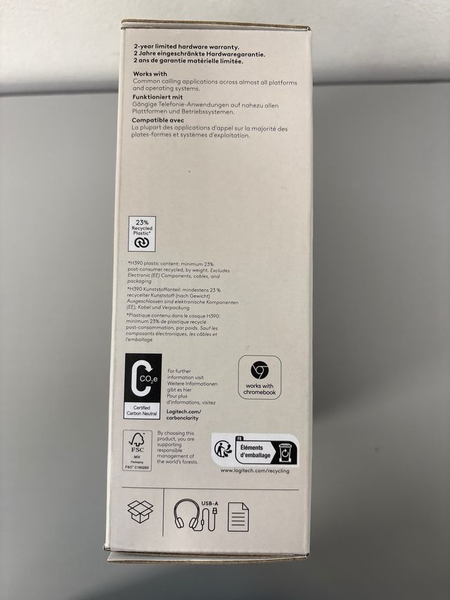 Logitech H390 Auriculares con Cable