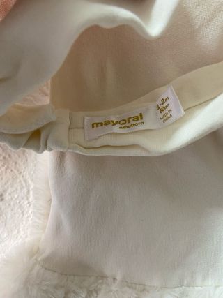 Vestito Mayoral neonata 1/2 mesi