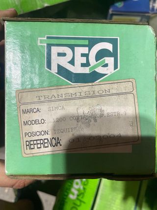 Palier transmisión simca 1200 corta rod. Estr. Izq