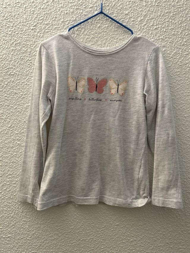 Pack 3 camisetas niña tallas 5/6