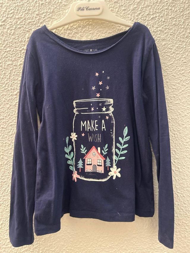 Pack 3 camisetas niña tallas 5/6