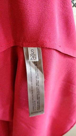 Blusa seda Uterque talla S 