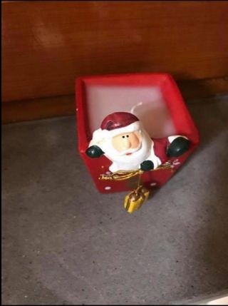 Candela babbo natale nuova