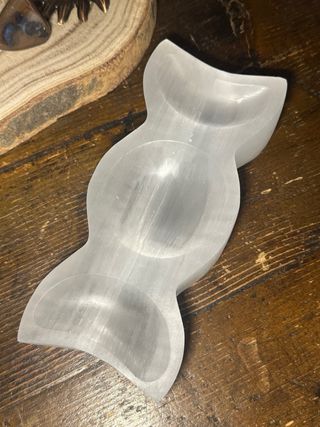 Triplice Luna in Selenite