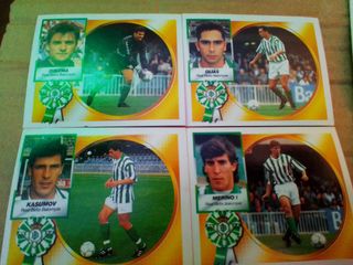 Cromos liga este betis