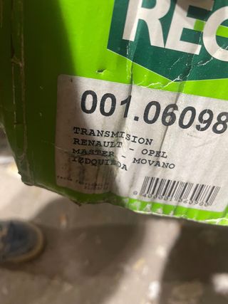 Palier transmisión renault master y opel movano