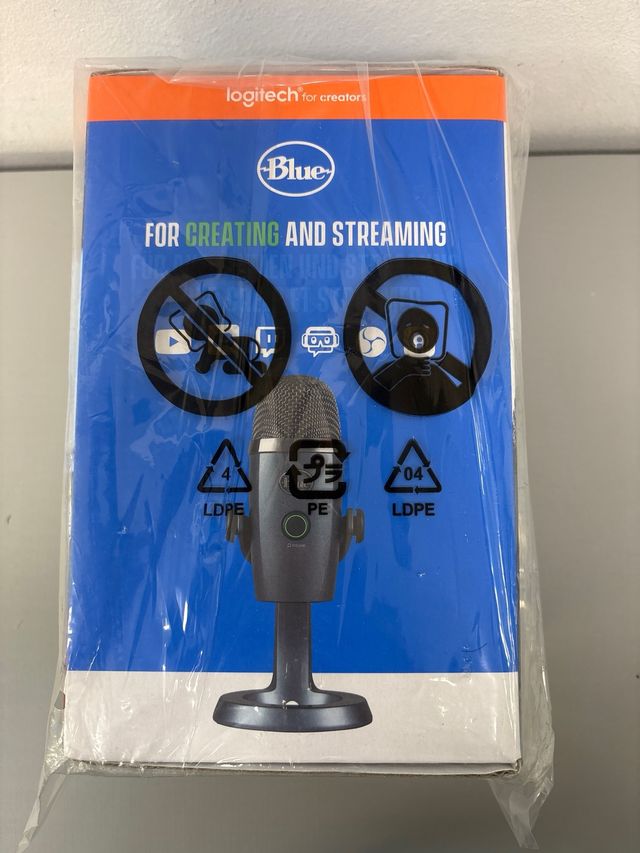 Logitech Blue Yeti Nano Microfono Profesional