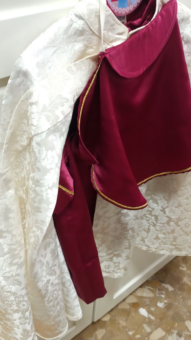 Traje Nazareno Virgen del Cautivo. Bebé