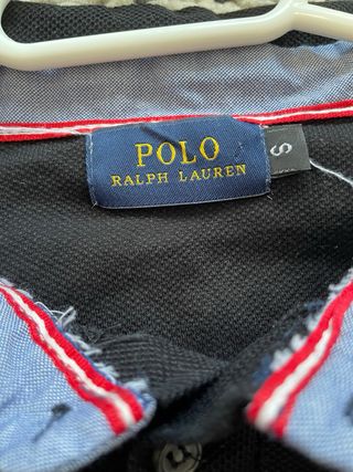 Polo Ralph Lauren Talla S Color Negro