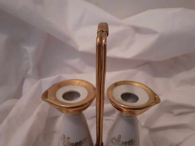 Juego aceitera vintage