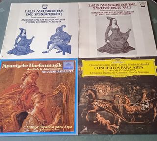 Nicanor Zabaleta, Musiciens de Provence