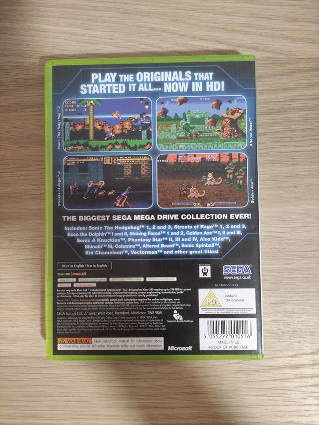 SEGA Mega Drive Ultimate Collection - Xbox 360