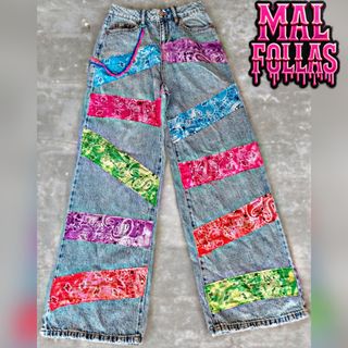 Pantalón customizado bandana