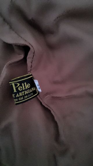 Blazer in vera pelle