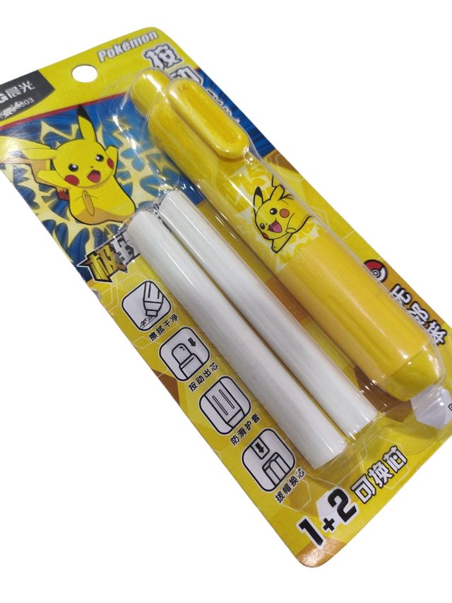 Goma de borrar lápiz pikachu