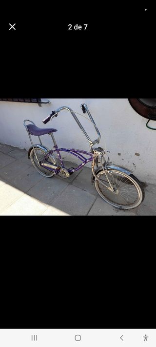 Bicicleta low rider clasica