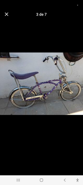 Bicicleta low rider clasica