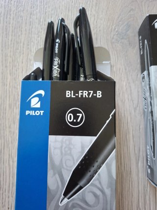 Bolígrafos pilot Frixion verde