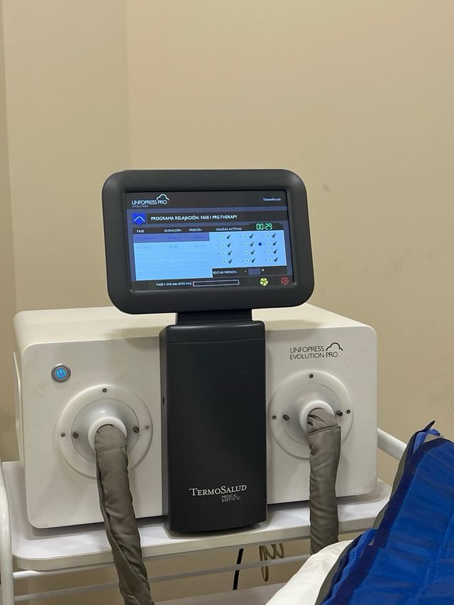 Presoterapia linfopress evolution pro termosalud
