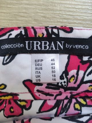 Conjunto falda pantalón y top