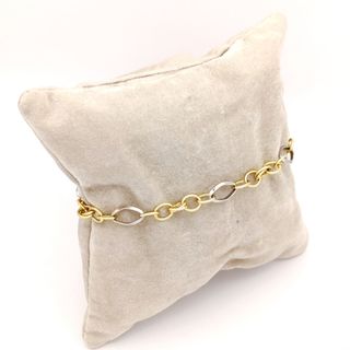 Pulsera de Oro bicolor de 18k