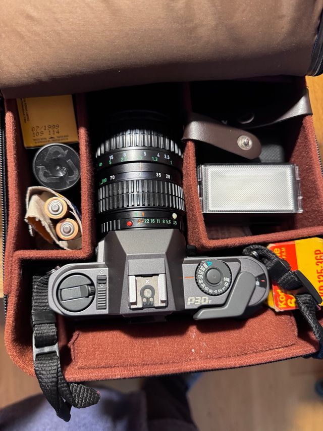 Pack camara reflex + objetivos Pentax P30