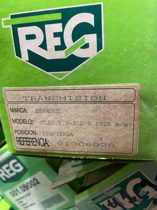 Palier transmisión Renault Clio I 1.1 1.2 izq